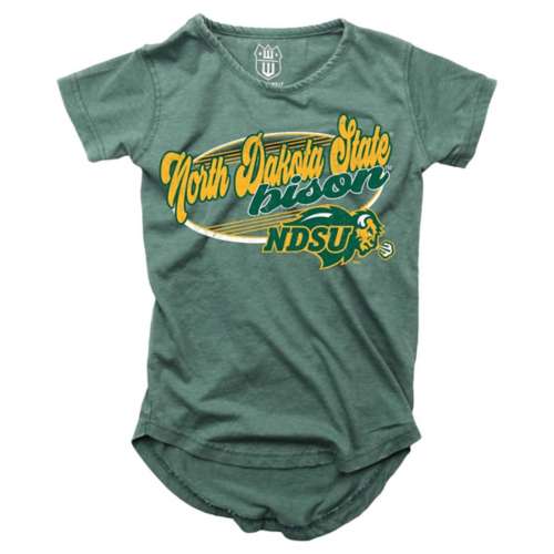 Wes and Willy Kids' North Dakota State Bison Burn Out T-Shirt