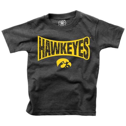 Wes and Willy Baby Iowa Hawkeyes Team Basic T-Shirt