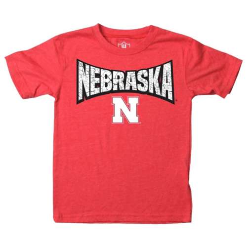 Wes and Willy Kids' Nebraska Cornhuskers Team Basic T-Shirt