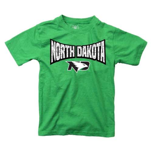 Wes and Willy Baby North Dakota Fighting Hawks Team Basic T-Shirt