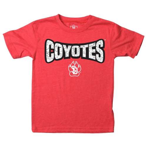 Wes and Willy Toddler South Dakota Coyotes Team Basic T-Shirt