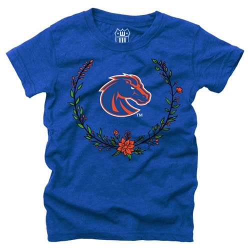 Wes and Willy Kids' Boise State Broncos Diamond T-Shirt