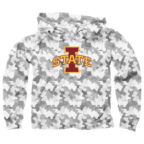 Wes and Willy Kids' Iowa State Cyclones Camo Beach Hoodie