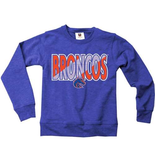 Wes and Willy Kids' Boise State Broncos French Terry Hoodie