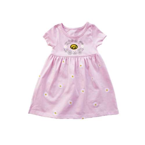Wes and Willy Toddler Girls' Iowa Hawkeyes Daisy Dress