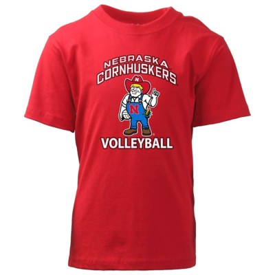 Wes and Willy Kids' Girls' Nebraska Cornhuskers Volleyball T-Shirt