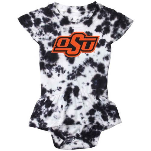 Wes and Willy Baby Girls Oklahoma State Cowboys Flutter Onesie SCHEELS