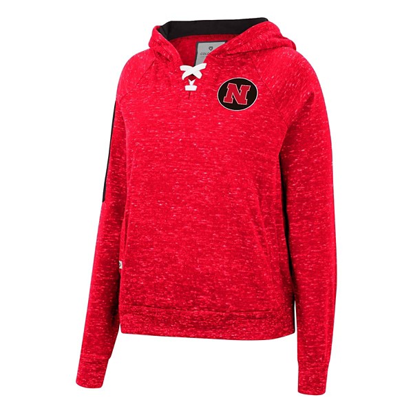 Colosseum Women's Nebraska Cornhuskers Devil Sparkle Hoodie product image