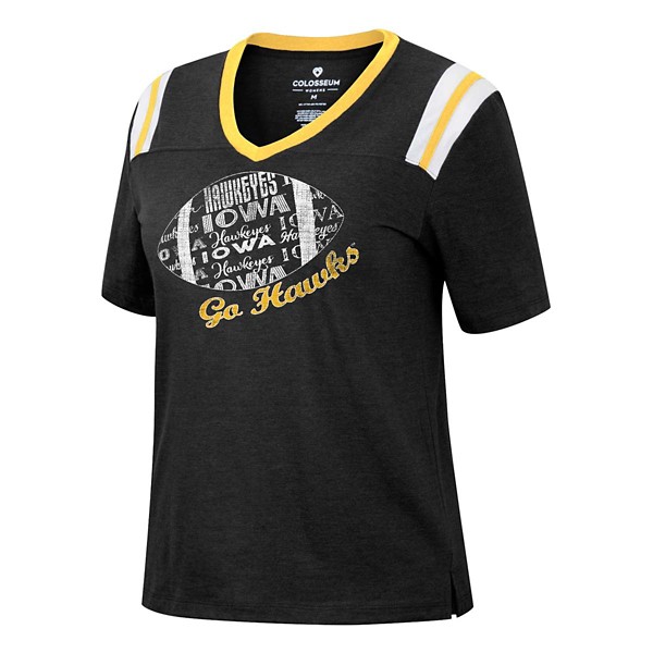 Colosseum Women's Iowa Hawkeyes Football T-Shirt product image
