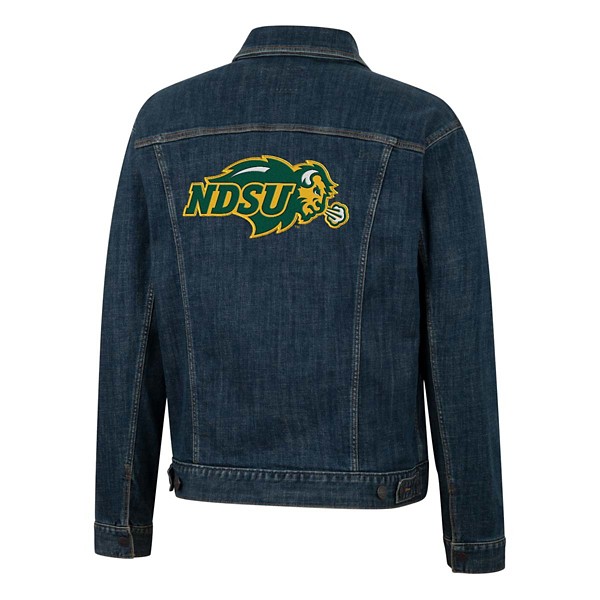 Colosseum North Dakota State Bison Denim Wrangler Jacket product image
