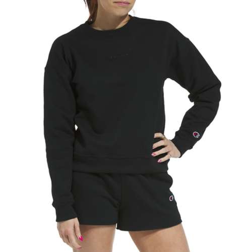 Women's Champion Powerblend Relaxed Crewneck Sweatshirt