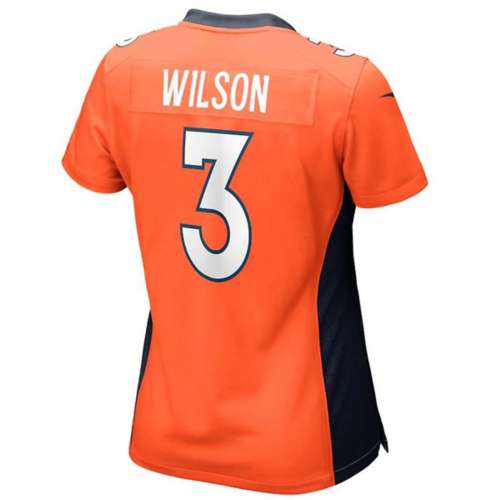 Russell Wilson Nike Elite NFL football jersey ( Steel blue)