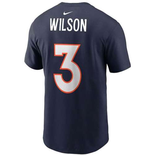 Orange Nike NFL Denver Broncos Wilson #3 Jersey