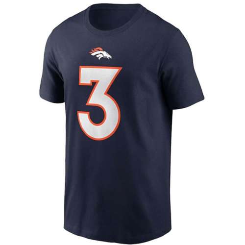 Nike Denver Broncos Russell Wilson #3 Name & Number T-Shirt