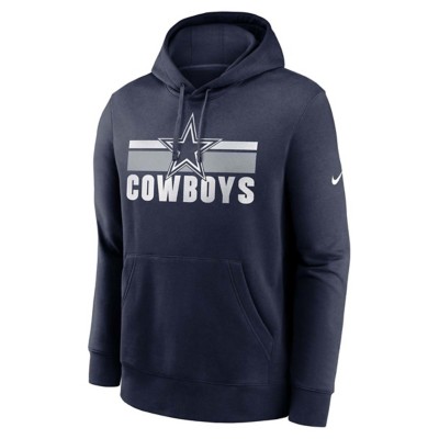 NFL Team Apparel Youth Dallas Cowboys All About Blitz Grey Hoodie