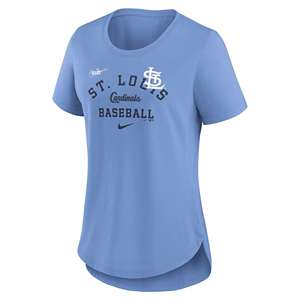 Nike Men's Cooperstown Rewind Arch T-Shirt (Medium, Kansas City Royals -  Royal)