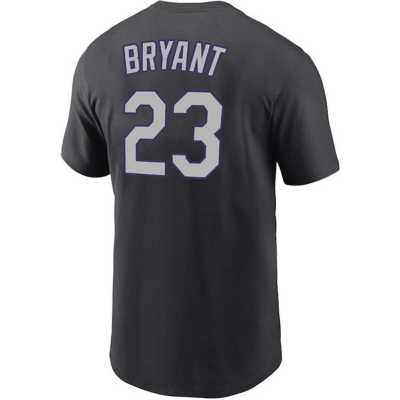 Nike Women's Colorado Rockies Kris Bryant #23 Black T-Shirt