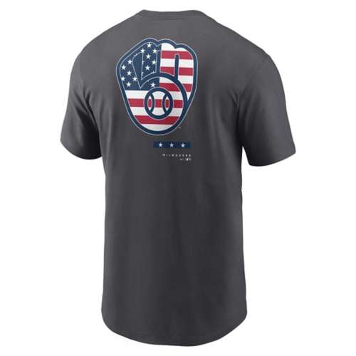 AGR Milwaukee Brewers America Sport Cross Premium T shirt in 2023