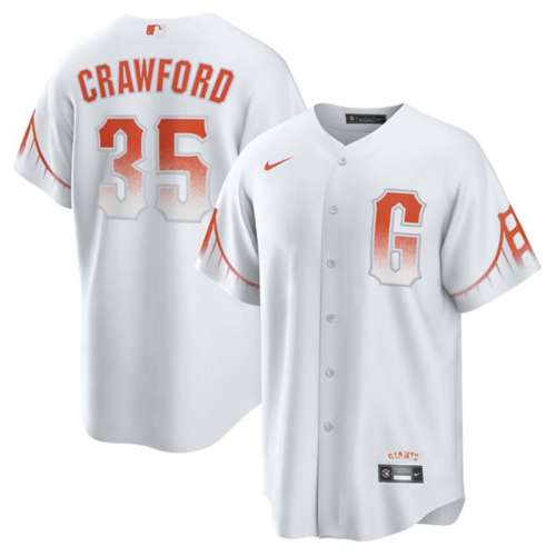 Nike MLB San Francisco Giants City Connect (brandon Crawford) Men's Replica Baseball Jersey - White XXL