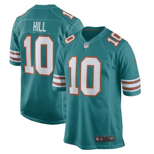 Miami Dolphins sale #10 Tyrek Hill Stitched Jersey Large and X-Large