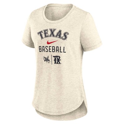 Nike Women's Texas Rangers Ryan City Connect Name and Number Graphic  T-shirt