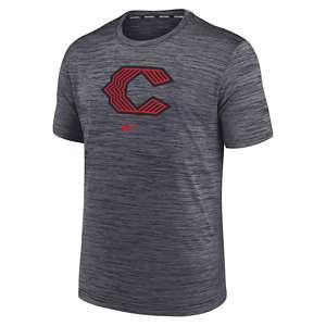 MLB Shop Youth Heathered Gray Cleveland Guardians Team Baseball Card T-Shirt, Boy's, Size: XL