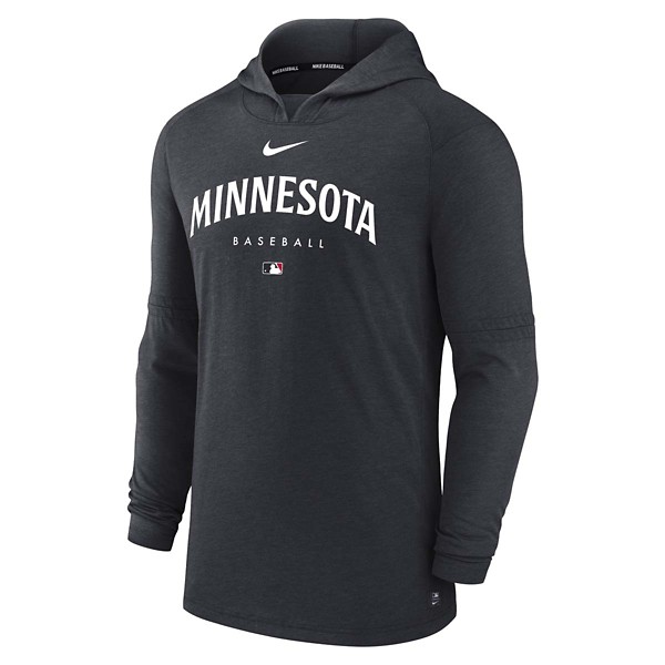 Minnesota Twins Nike 2023 Authentic Collection Hooded Shirt Hoodie Small Navy