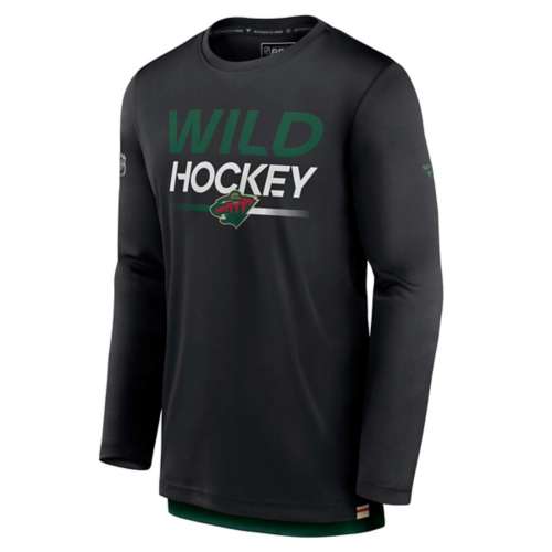 Fanatics Minnesota Wild 2023 Tech Long Sleeve T-Shirt