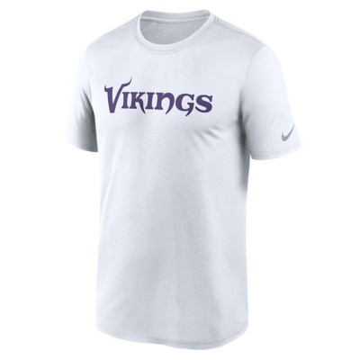 Nike Minnesota Vikings White Out Wordmark T-Shirt