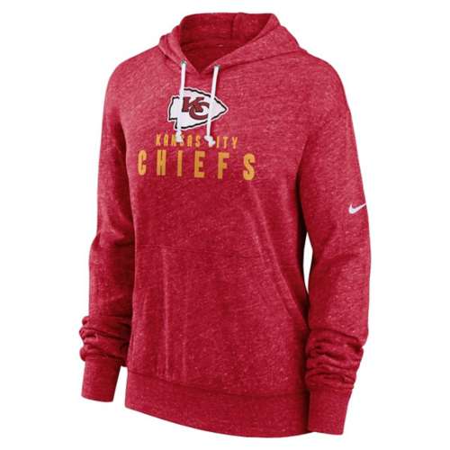 Nike Women's Team (NFL Kansas City Chiefs) Pullover Hoodie in Grey, Size: Small | NKZE07F7G-06G