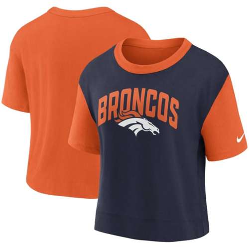 Denver Broncos Crop Top Denver Broncos Nfl Gear Nfl Womens 