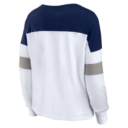 NFL Dallas Cowboys Men's Black Long Sleeve Color Transition Core T-Shirt - S