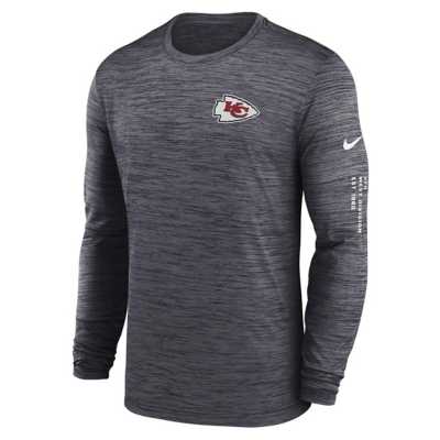 Nike Men's Kansas City Chiefs 2023 Volt Dri-FIT Anthracite Long Sleeve  T-Shirt