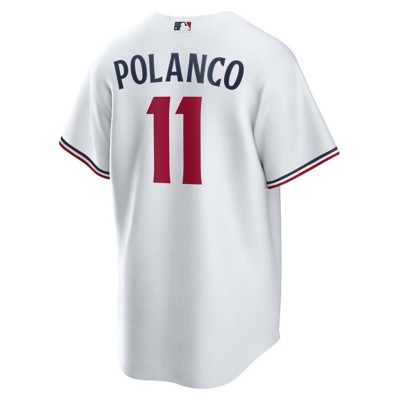 Minnesota Twins No11 Jorge Polanco Green Salute to Service Women's Stitched MLB Jersey