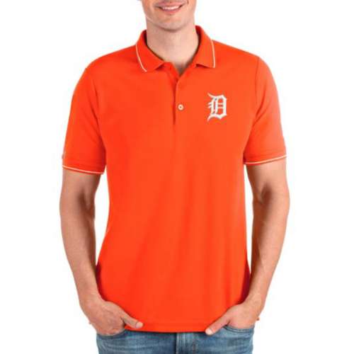 Houston Astros Antigua Compass Polo - Orange