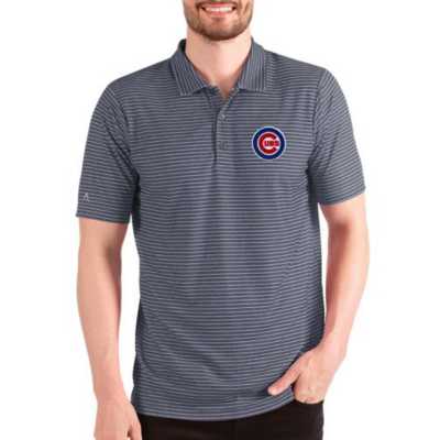 Antigua MLB Chicago Cubs Men's Victory Crew, White, Small, Cotton