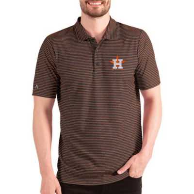 Antigua Men's Houston Astros Game Day Woven Fishing Shirt