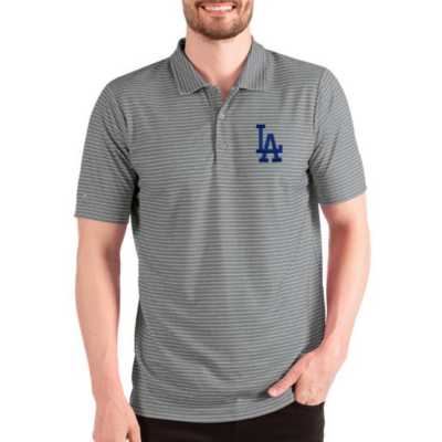 Antigua MLB Los Angeles Dodgers Men's Victory Cardigan, Black, Small, Cotton