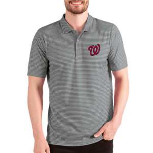 Washington Nationals Antigua Women's Legacy Pique Polo - White