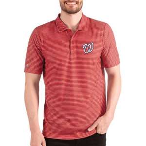 Washington Nationals Antigua Women's Legacy Pique Polo - White