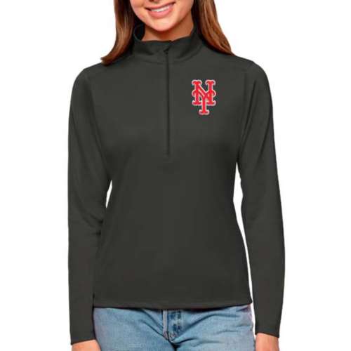 Houston Astros Antigua Women's Tribute Long Sleeve Polo - Navy