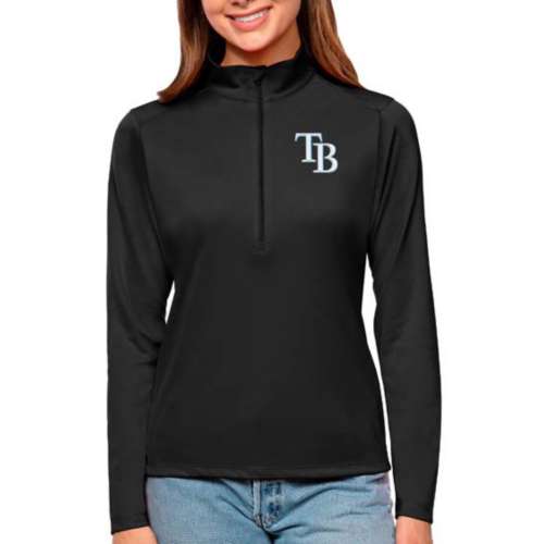 Antigua Women's Tampa Bay Rays Tribute Long Sleeve 1/4 Zip