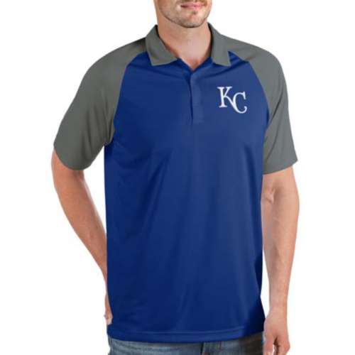 Antigua Women's Kansas City Royals Royal Victory Crew Pullover