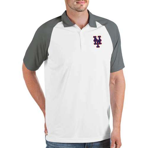 MLB Atlants Braves White Polo Golf Shirt by Antigua Sport Large