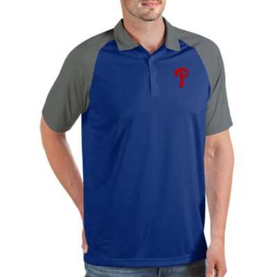 Antigua Women's Philadelphia Phillies Compass Royal Polo