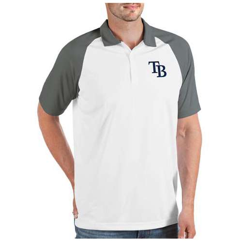 Tampa Bay RAYS Polo Golf Shirt MLB Baseball Antigua Size M