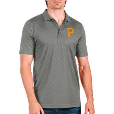 Antigua MLB Pittsburgh Pirates Spark Short-Sleeve Polo Shirt - XL
