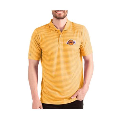 Los Angeles Lakers Antigua Carry Long Sleeve Button-Up Shirt