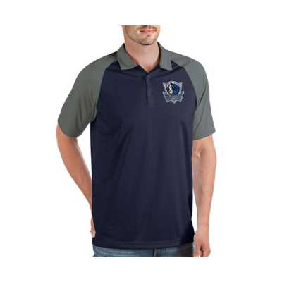 Houston Texans Antigua Nova Polo - Navy/Steel