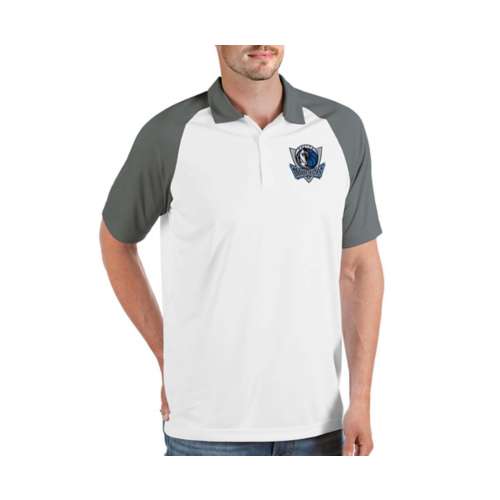 Antigua NHL Dallas Stars Men's Spark Polo, White, Small